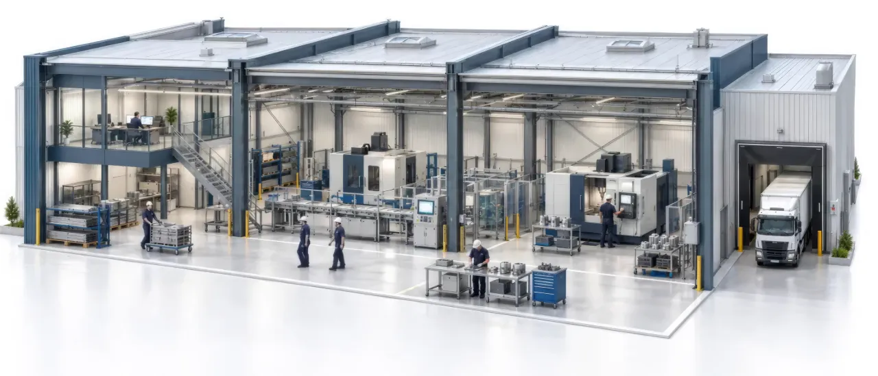 Illustrative manufacturing facility